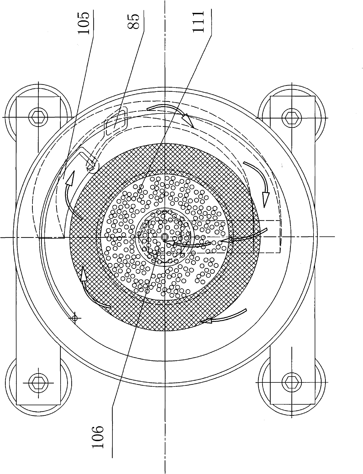 Fluidized bed type cell reactor circulating outside tank and method for cultivating animal cells