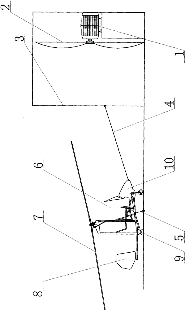 Airplane system capable of realizing flight experience