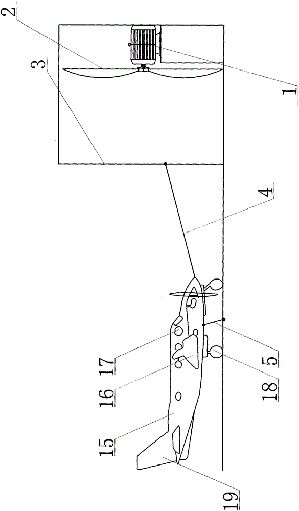 Airplane system capable of realizing flight experience