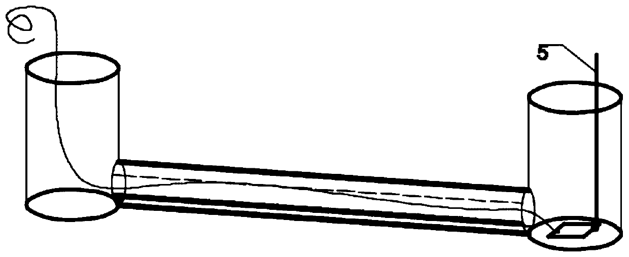 Drainage pipeline sediment on-well sampling method