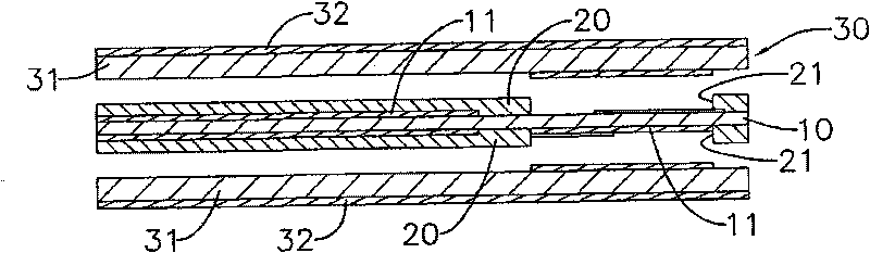 Method for peeling rigid board from flexible board area of flexible-rigid board