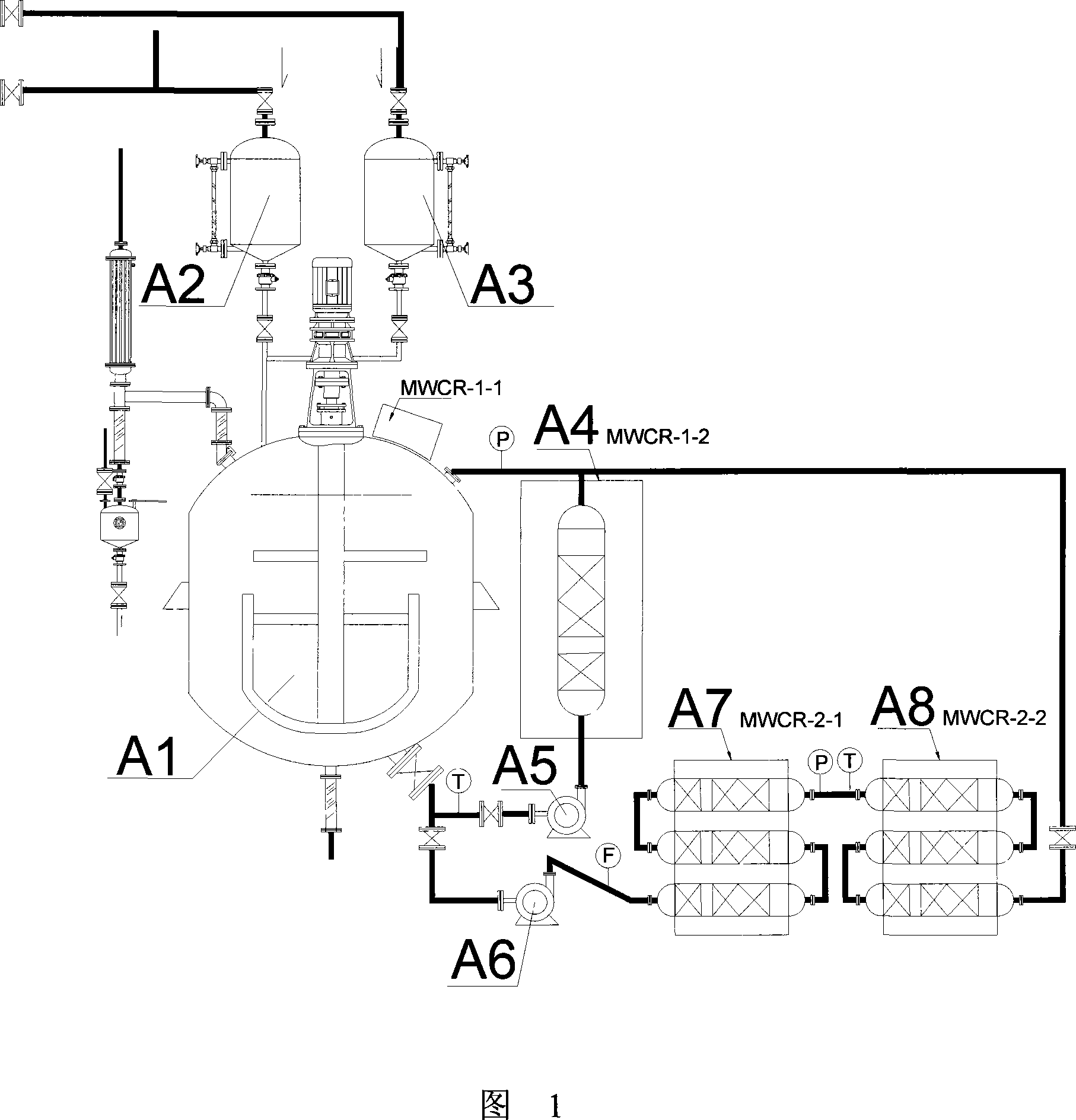 Device for industrialized microwave auxiliary hydrolysed starches and/or fuel alcohol production by cellulose