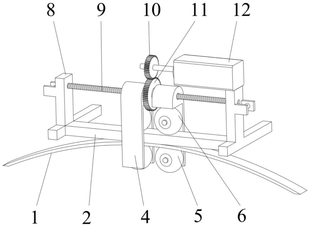 A vehicle transverse leaf spring suspension system with continuous stiffness adjustment