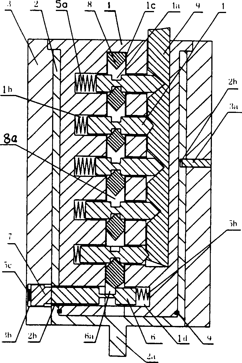 Lock core device for anti-pry and anti-universal key