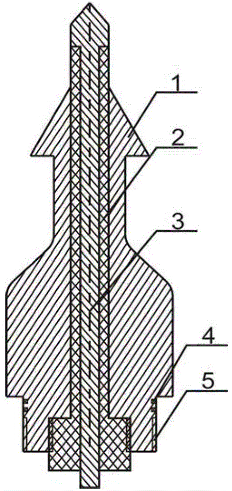 An electromagnetic wave measurement-while-drilling system release and recovery extension line device