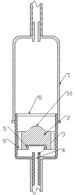 Disposable automatic liquid stopping infusion set and manufacturing method thereof