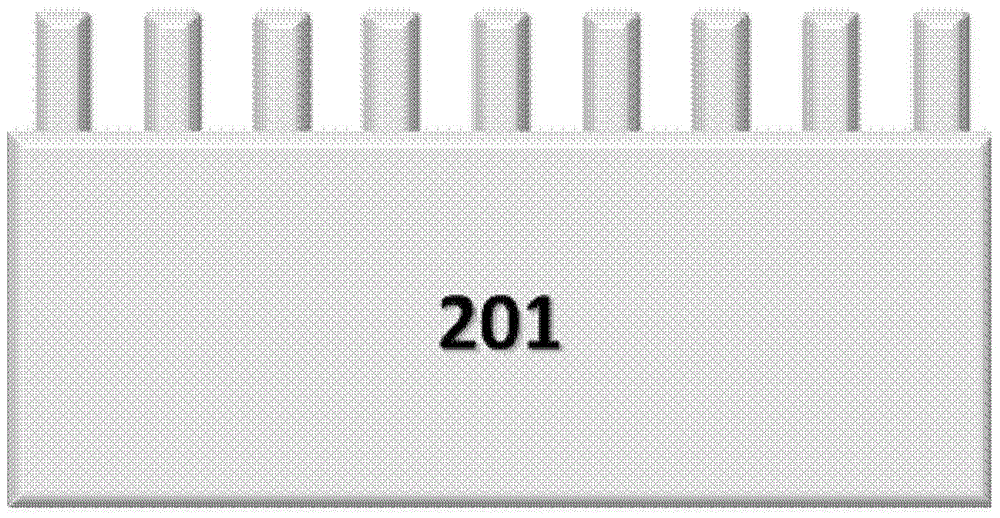 An ultra-small textured solar cell combined with zinc oxide nanostructure and its preparation method