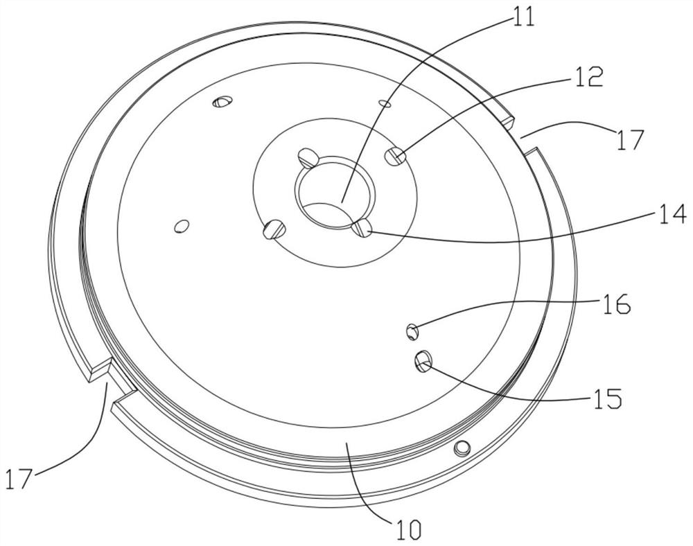 Disc stack centrifuge provided with single centripetal pump with spiral acceleration function and centrifugal equipment