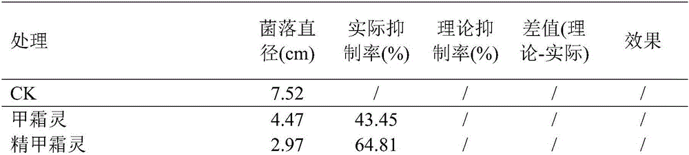 Microbial pesticide composition containing amide fungicides and biocontrol bacteria, preparation and application of preparation