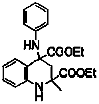 Method for synthesizing tetrahydroquinoline compounds from arylamine and alpha-ketoester under catalysis of titanocene/Bronsted acid