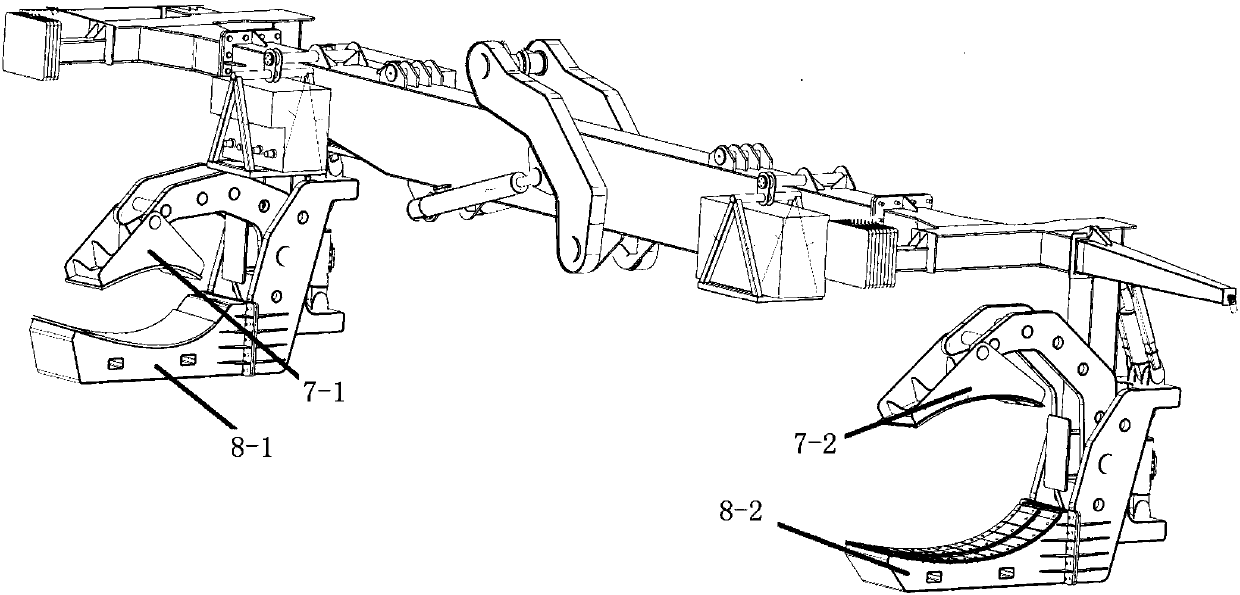 Single-blade mounting lifting tool of wind generating set