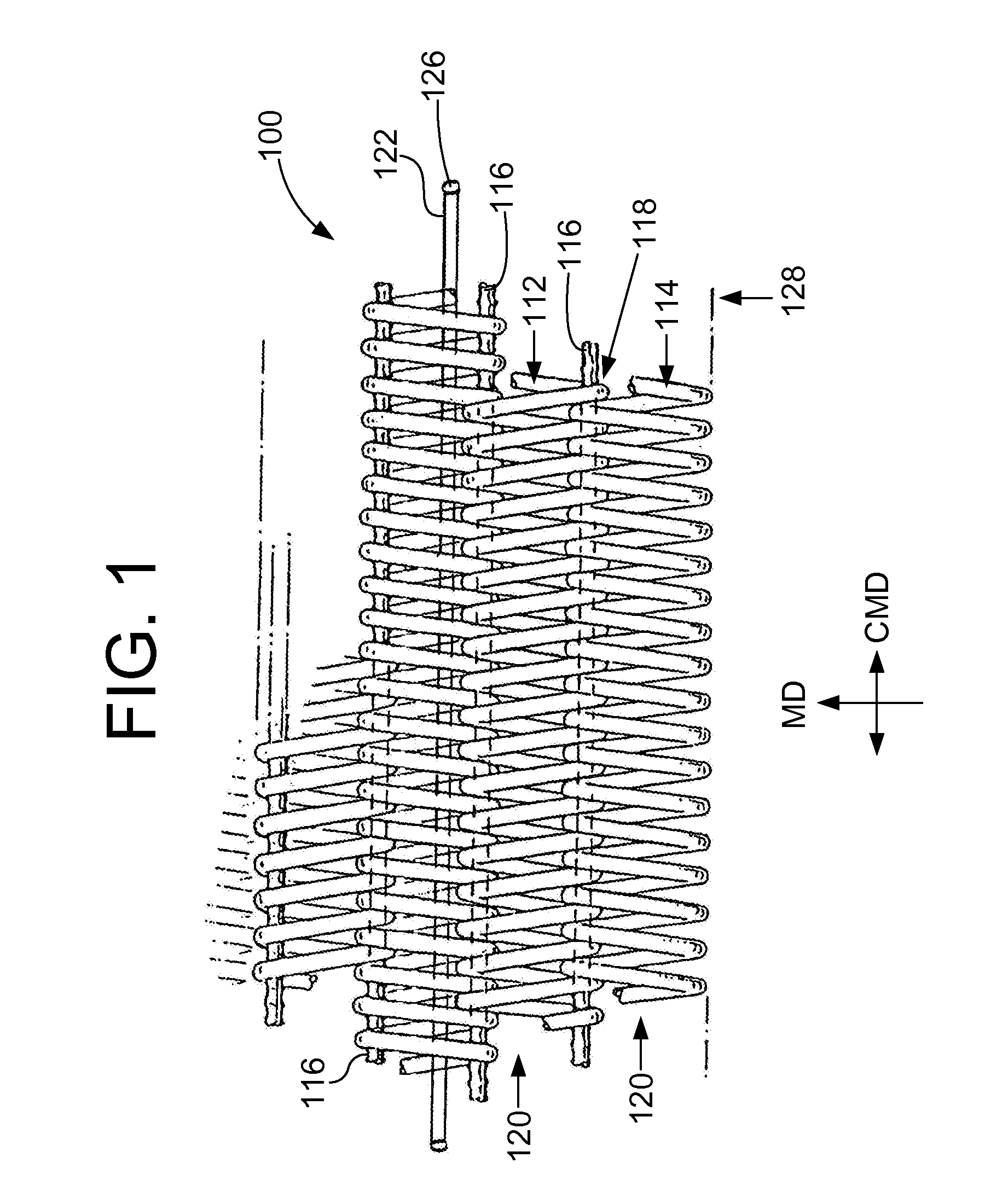 Industrial fabric with traction coating