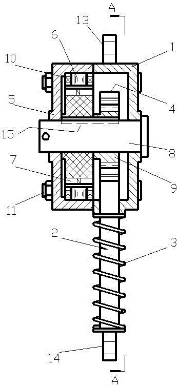 Electric vehicle shock absorber generating electric energy