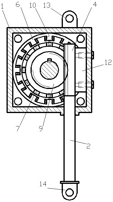 Electric vehicle shock absorber generating electric energy