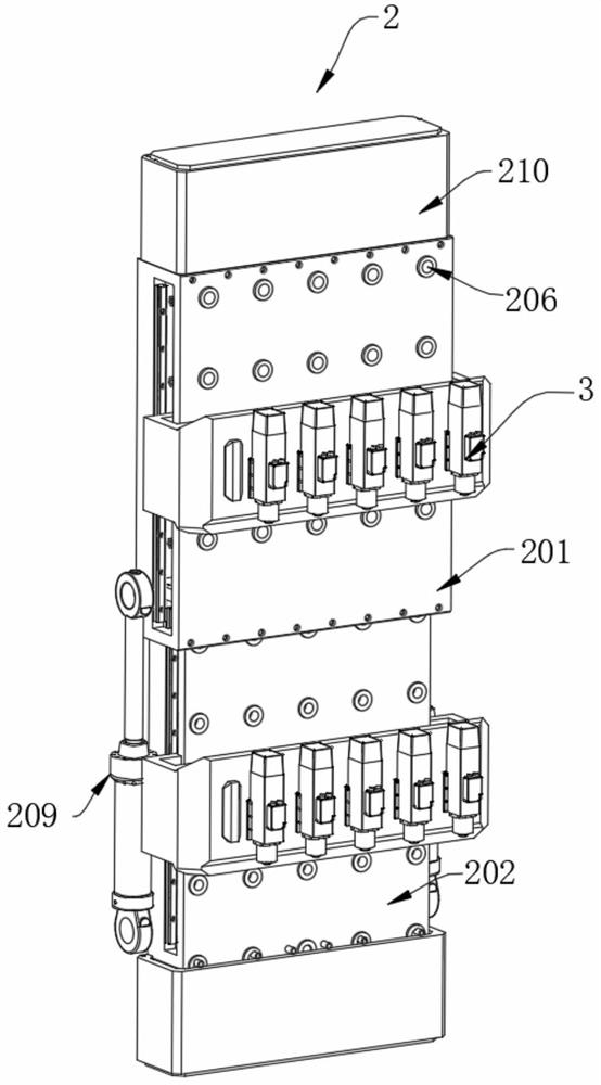 Spraying coating drying device for home decoration