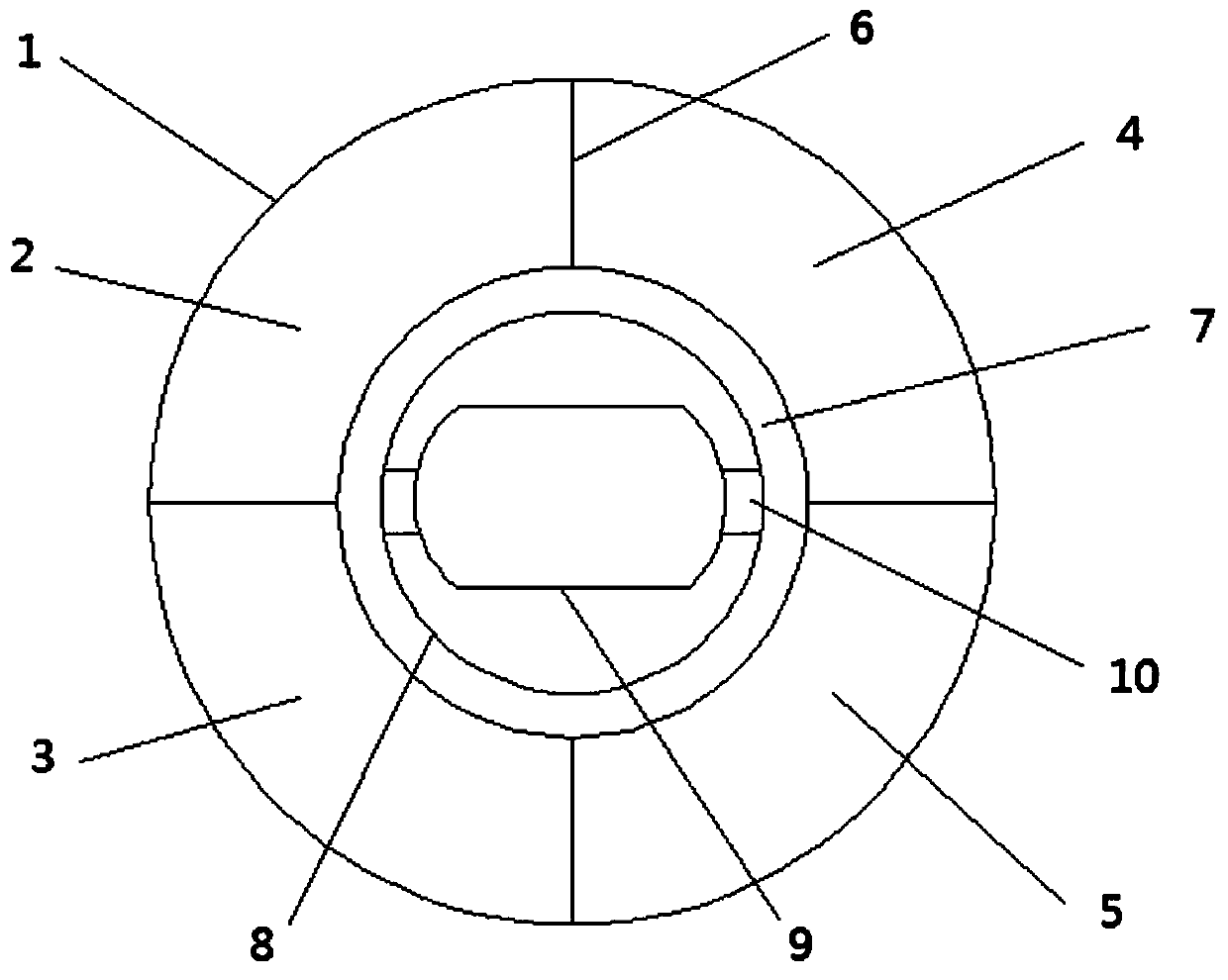 Automatic dyeing and decolorizing device