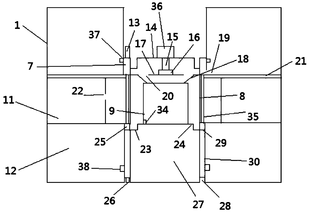 Automatic dyeing and decolorizing device