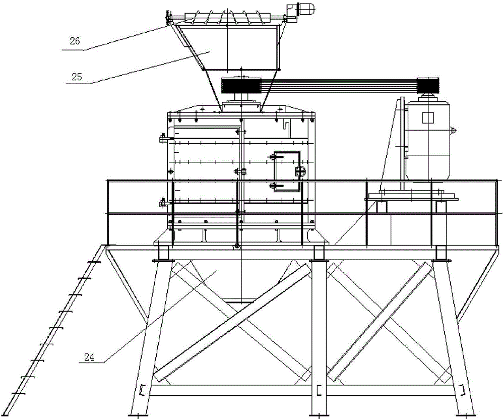 Mechanical pretreatment system and process for municipal domestic waste comprehensive treatment