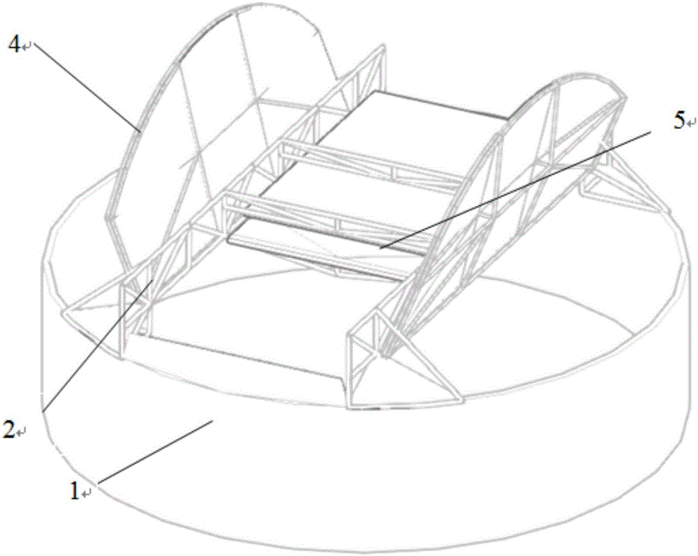 Turnover sliding combined type roofing structure capable of being opened and closed