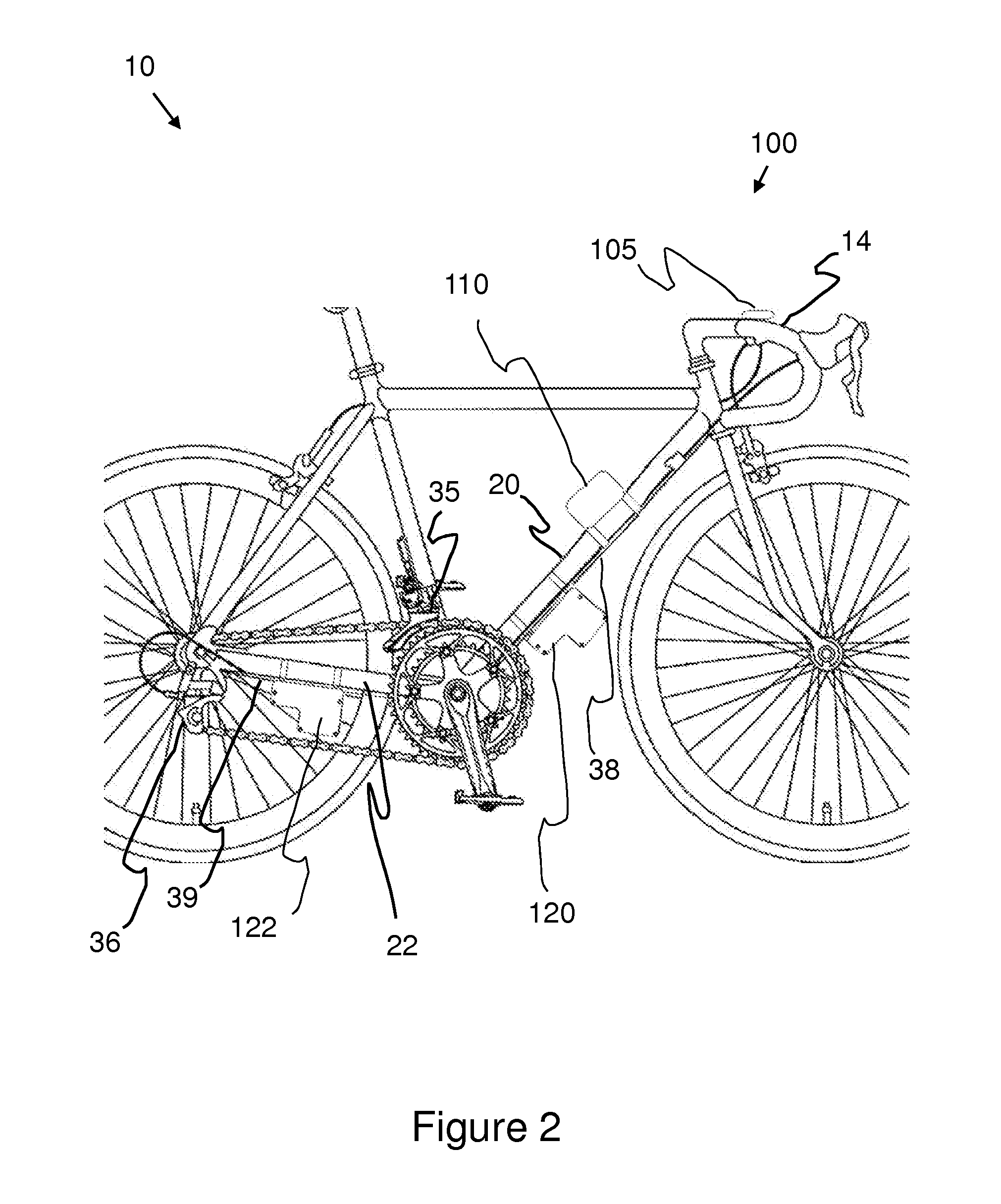 Electro mechanical bicycle derailleur actuator system and method