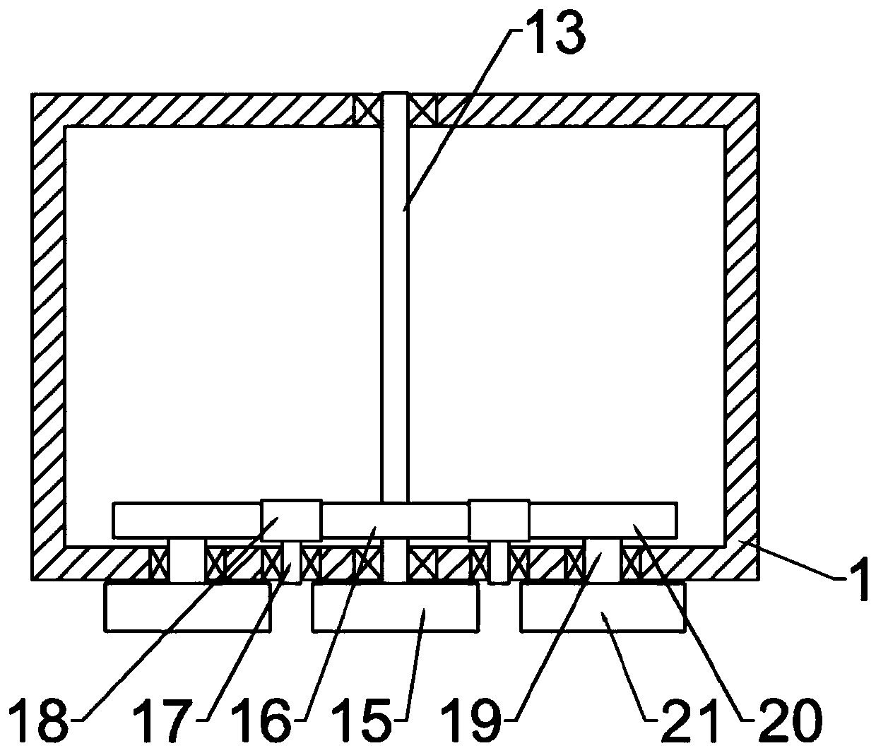 Psychological experiment viewing angle conversion device