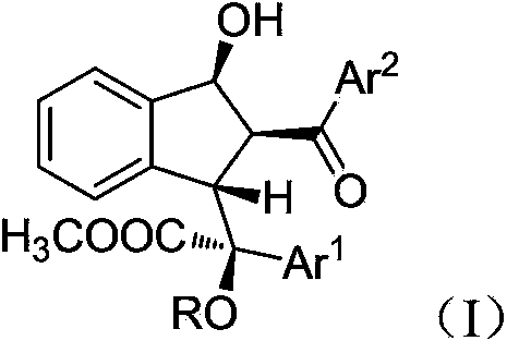 Preparation method of multi-substituted indanol derivatives