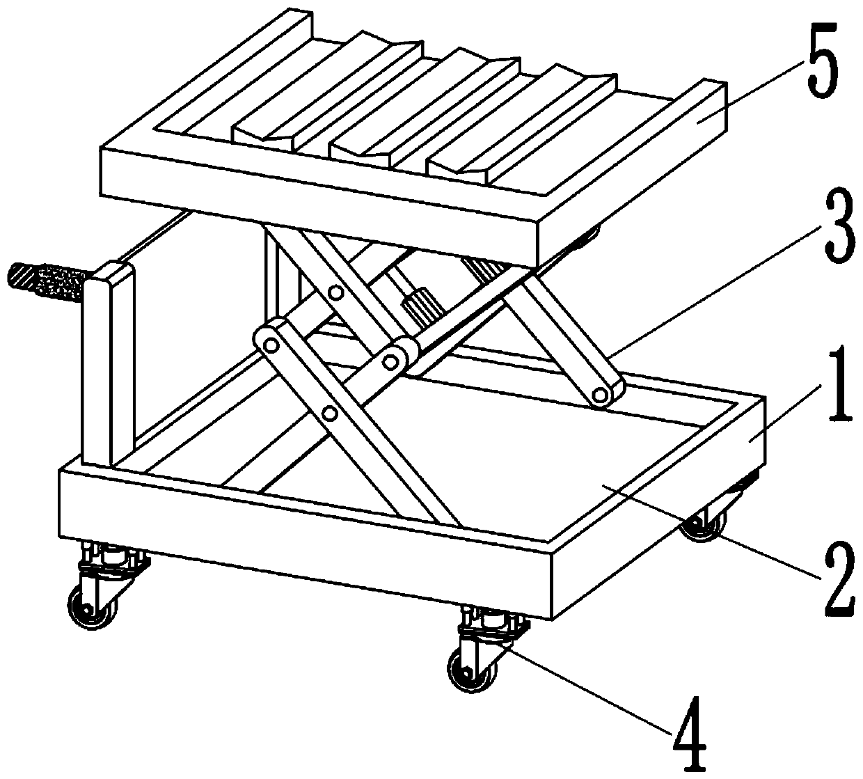 Pushing device for refrigerator stamping part