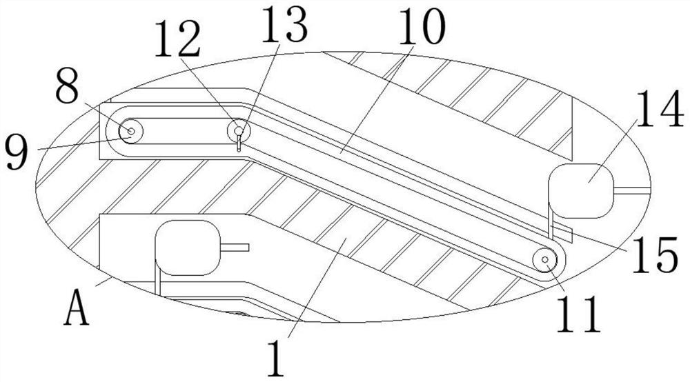 Distribution frame for finish machining of forklift accessory earrings