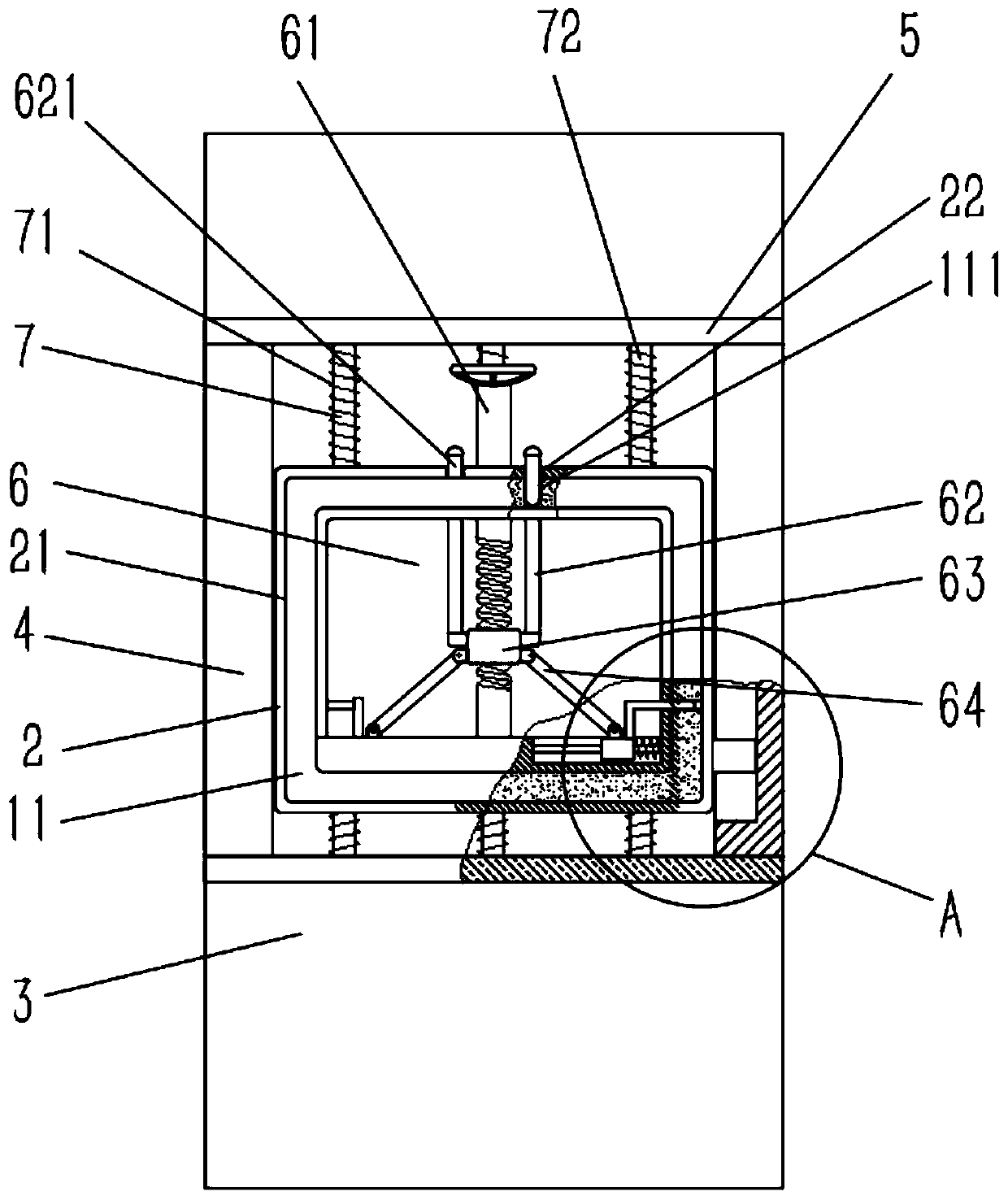 Rotary drilling rig power head