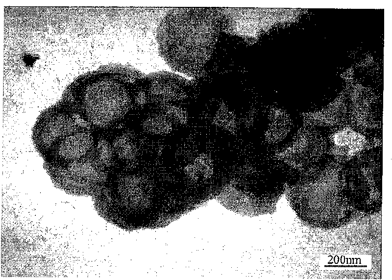 Method for producing magnetic hollow silicon dioxide particle