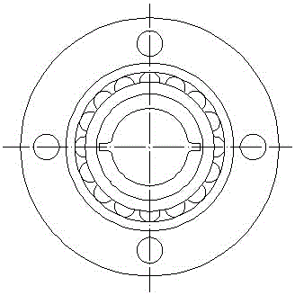 A pneumatic motor with screw drive