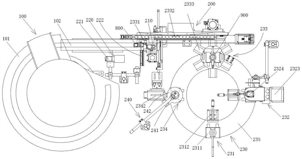 Automatic assembling mechanism for automobile parts