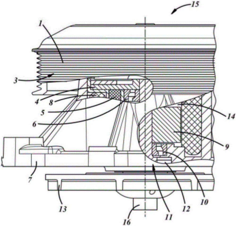 Hybrid electromechanical coolant pump with base flow and peak flow