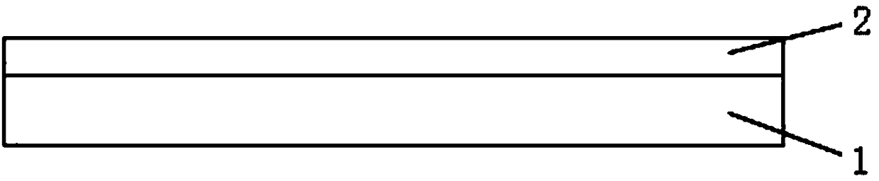 High weather resistance type release film and preparation method thereof