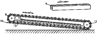 Dry granulation apparatus of blast furnace slag using continuous thin single-layer hot sprinkling and application method thereof