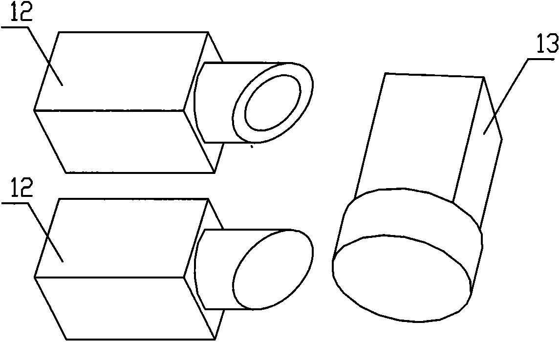 Device and method for testing lateral impact friction