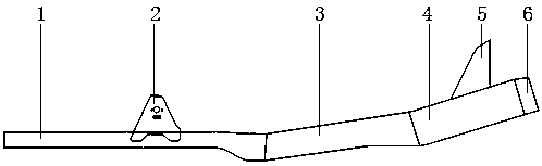 Concrete mixer frame