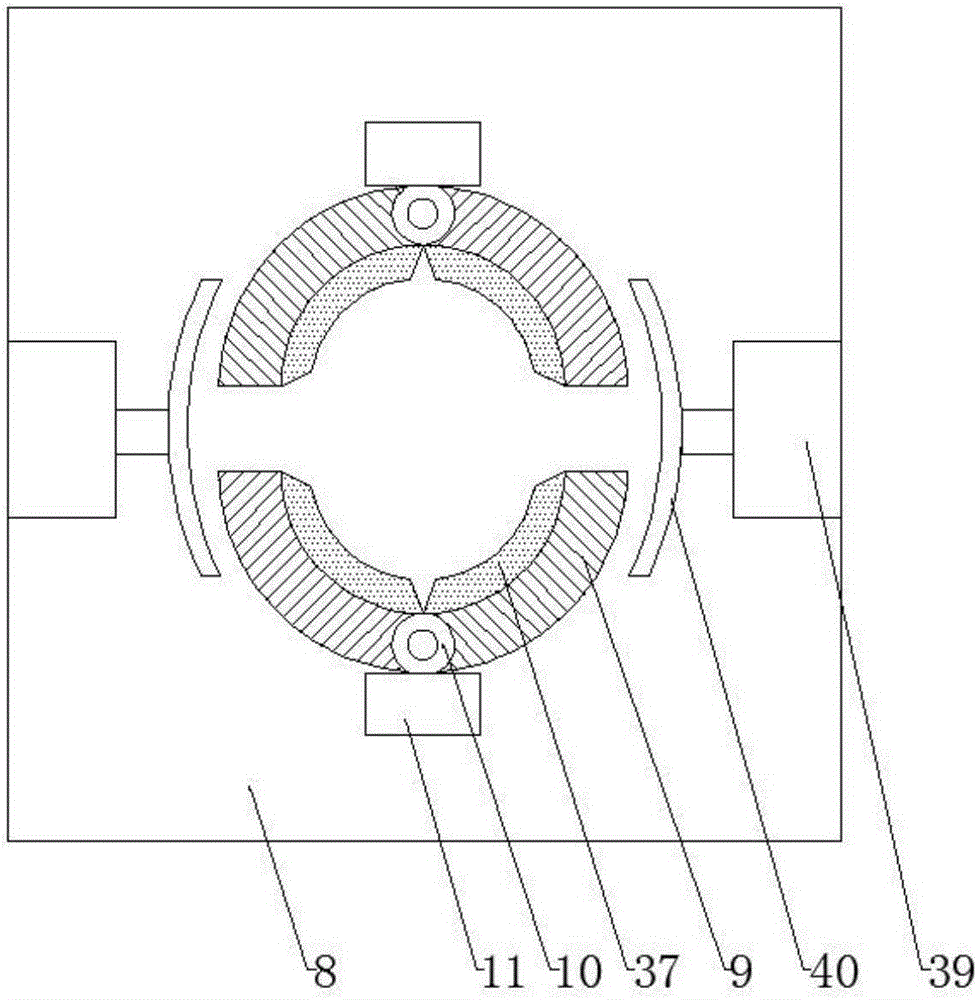 Jade round bar grain breaking machine