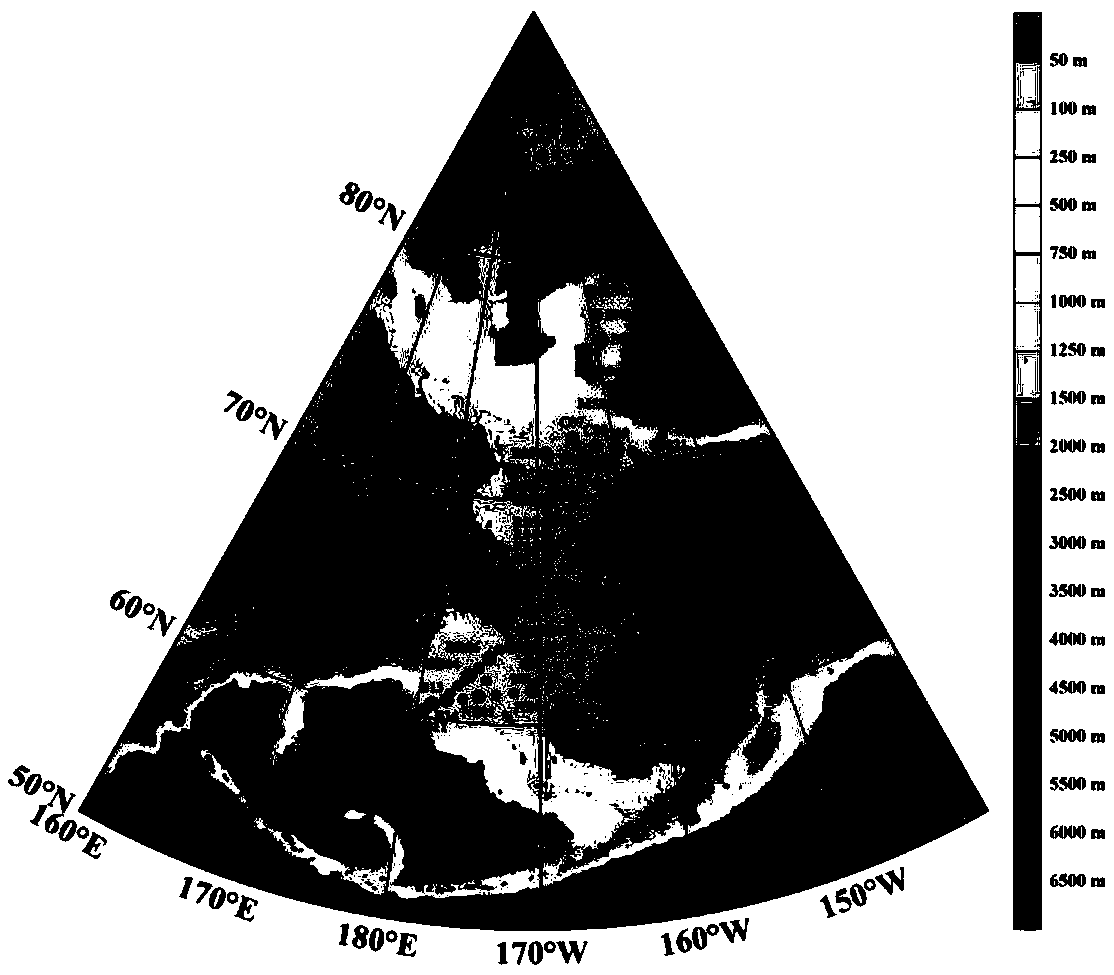 Method for observing and correcting dissolved oxygen in polar region