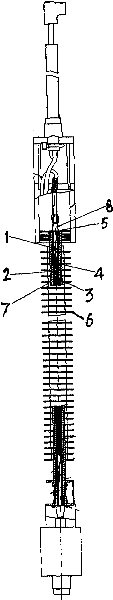 Metal PTC electric heating tube component of air conditioner and manufacturing method thereof