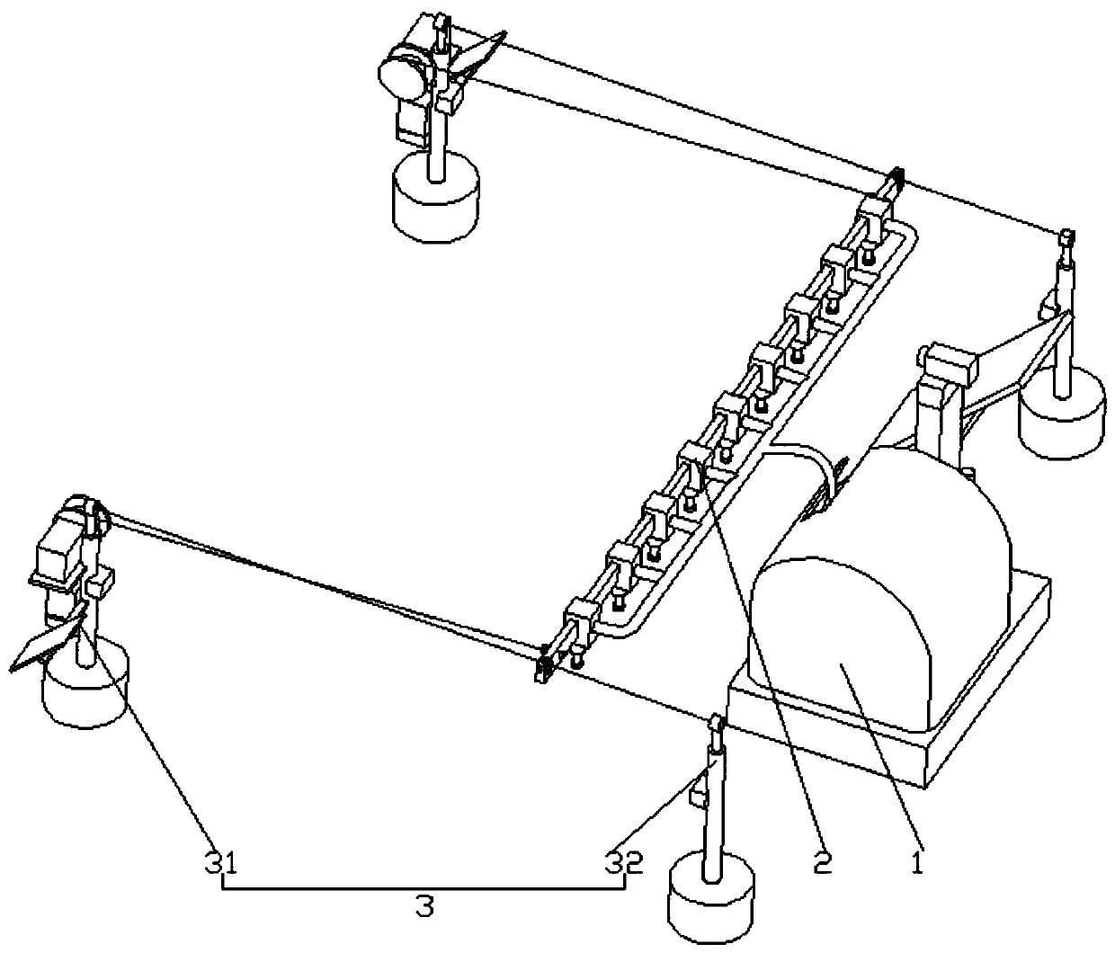 Novel agricultural irrigation system