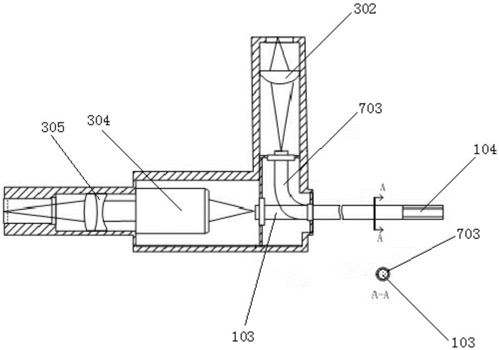 Microscopic endoscope system