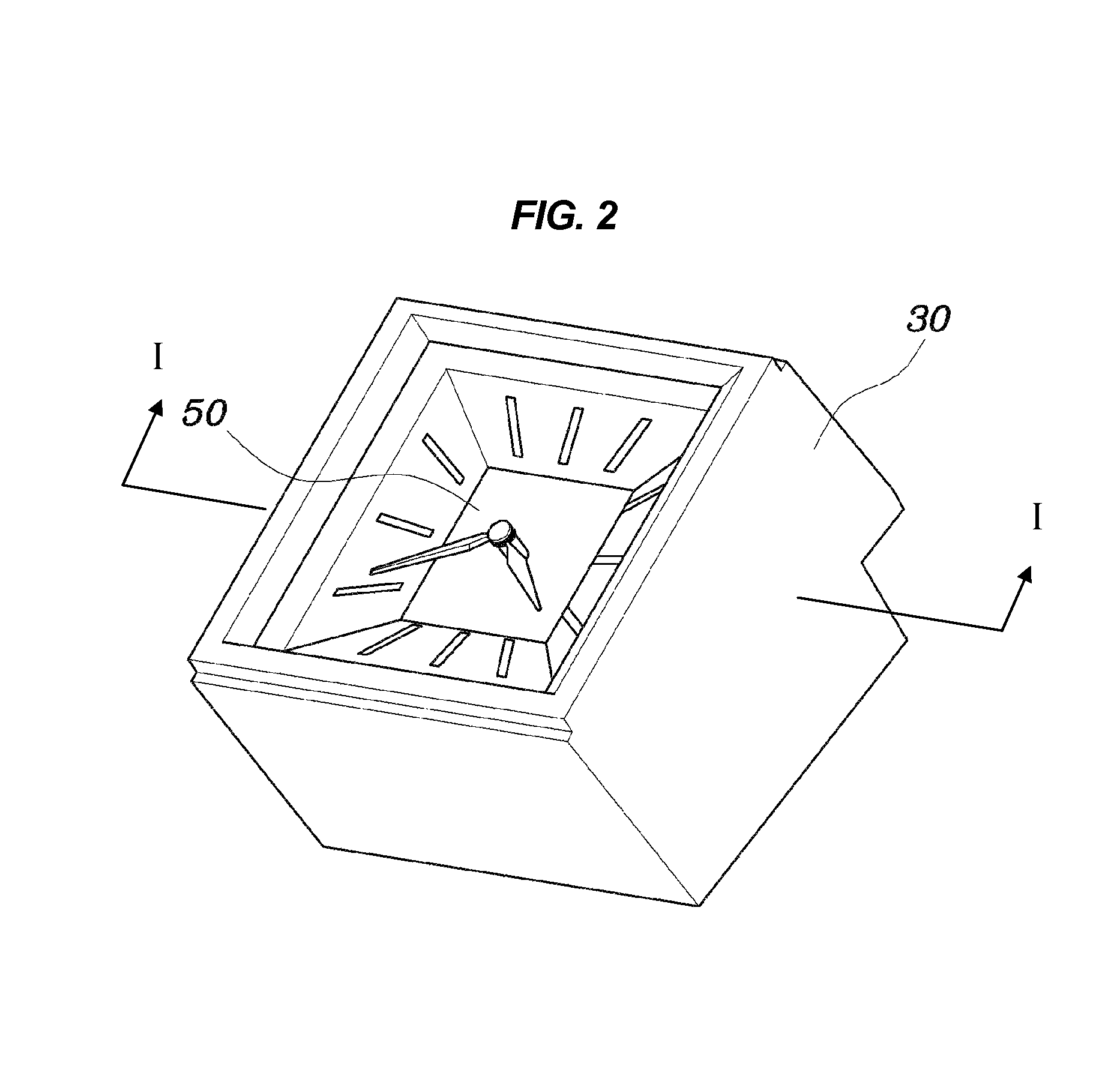 Lighting apparatus of clock for vehicle