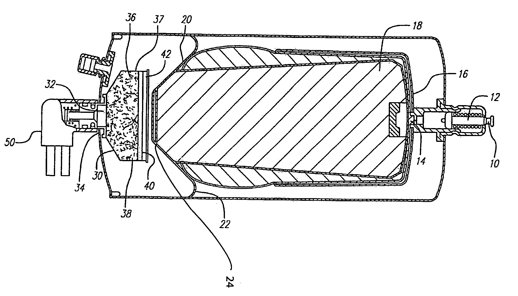 Oxygen generators in ink cartridge environment