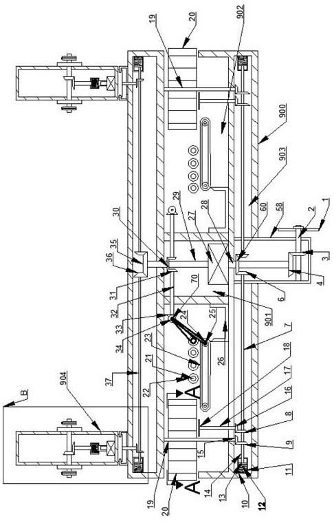 Equipment for automatically salvaging and removing roots of water hyacinth