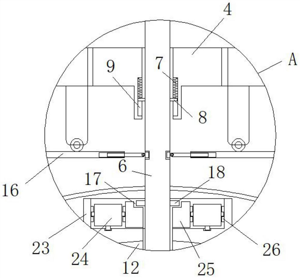 Circulating water filter pressing device for non-ferrous metal smelting