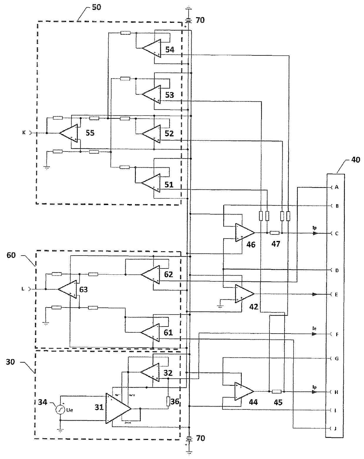 Method for controlling electrodes for bio-impedance measurements and apparatus for bio-impedance measurements