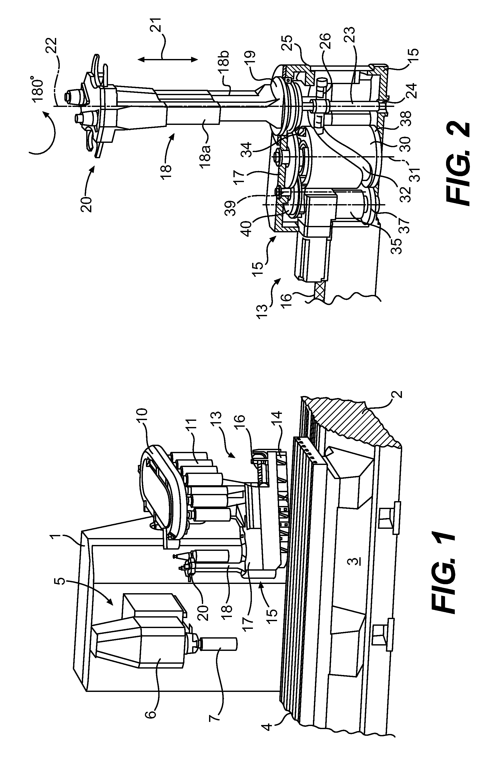 Tool changer for machine tools