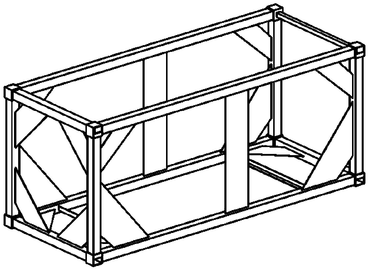 Container similarity model construction method based on multi-objective optimization and topological optimization