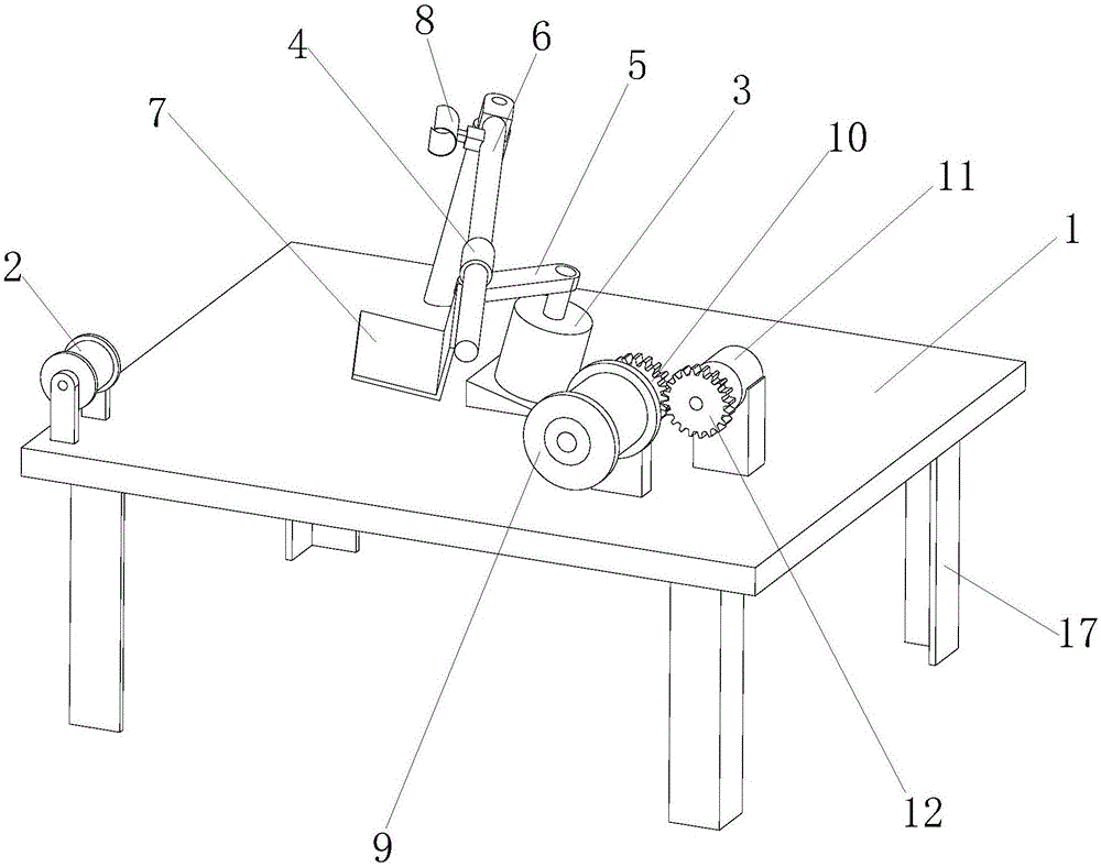 Ejection-type net-casting fishing device